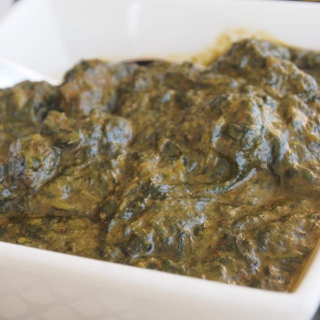 Chicken Saag.
