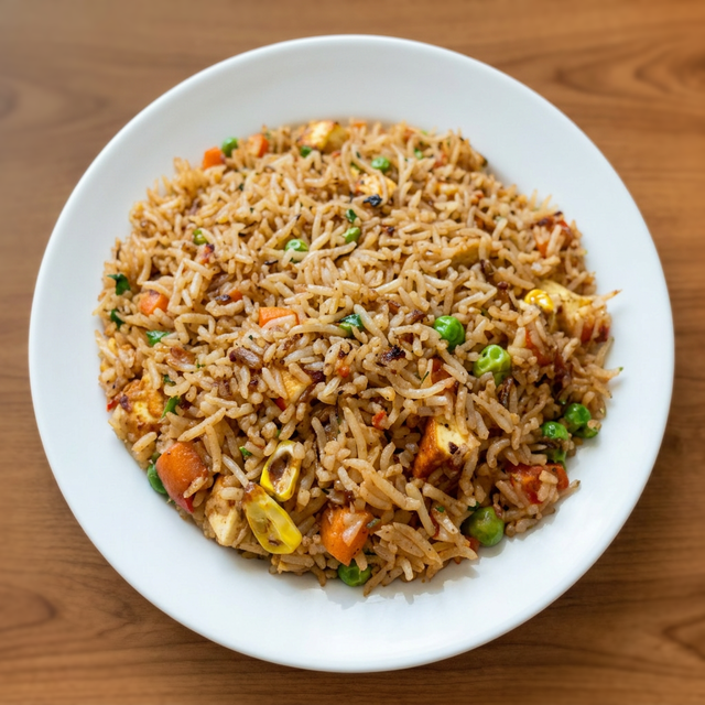 Paneer Fried Rice.